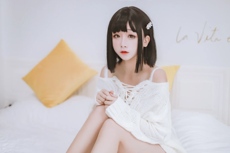 日奈娇(椎名莜)《毛衣私房》主题写真：42张全套美图