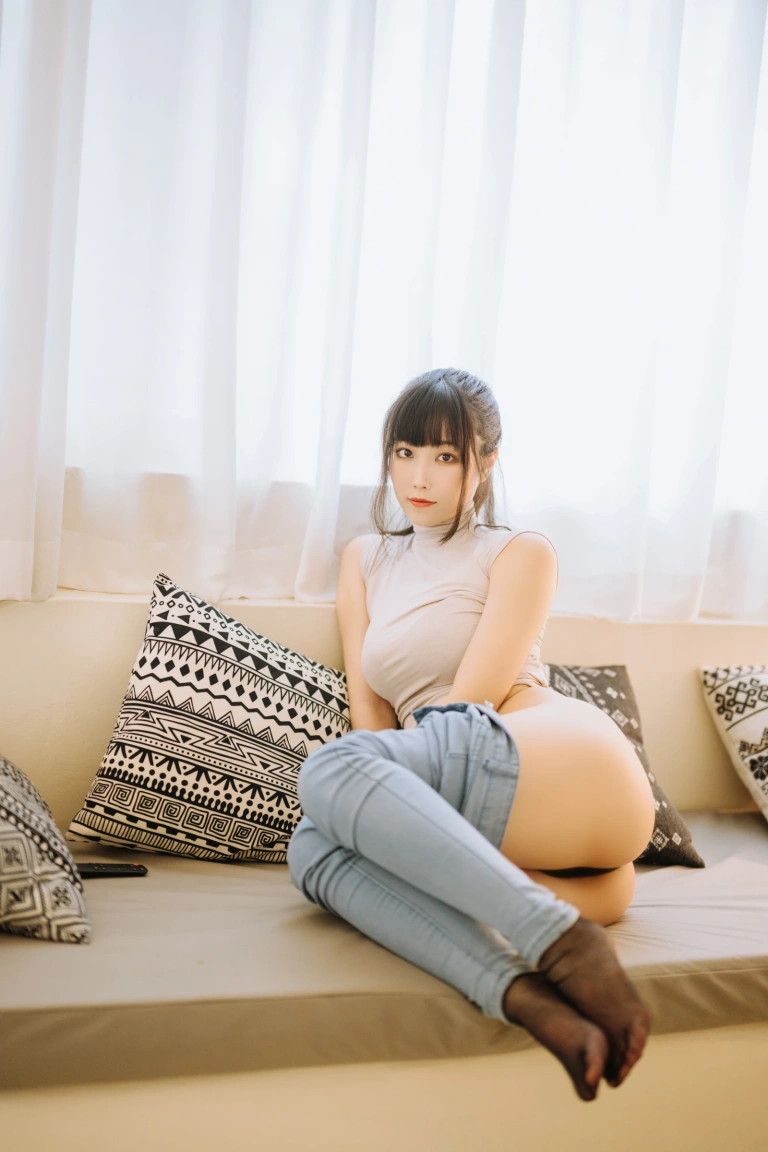 汪知子《姐姐的牛仔裤》主题写真：42张全套美图