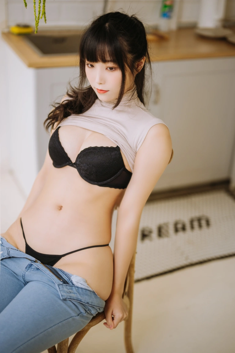 汪知子《姐姐的牛仔裤》主题写真：42张全套美图