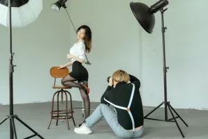 桃良阿宅《关于模特兼职那些事》主题写真：48张全套美图