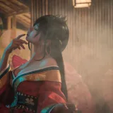 伊喵君《碧蓝航线 大凤》主题写真：55张全套美图