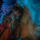 伊喵君《碧蓝航线 大凤》主题写真：55张全套美图