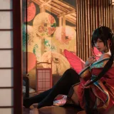 伊喵君《碧蓝航线 大凤》主题写真：55张全套美图