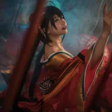伊喵君《碧蓝航线 大凤》主题写真：55张全套美图