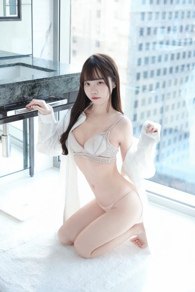 可可小白兔《清純鄰居女孩的秘密》主题写真：63张全套美图