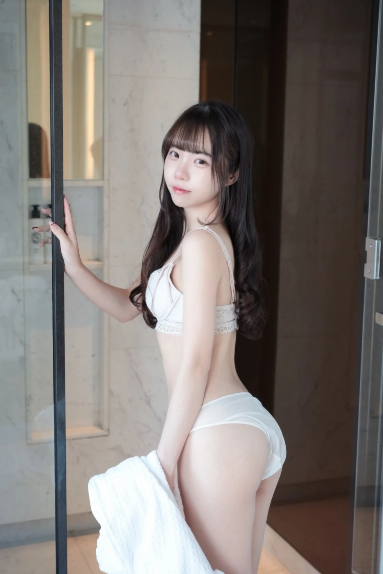 可可小白兔《清純鄰居女孩的秘密》主题写真：63张全套美图