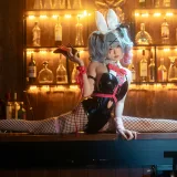 幼水铃衣《初音未来兔子洞》主题写真：80张全套美图，含2个视频