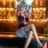 幼水铃衣《初音未来兔子洞》主题写真：80张全套美图，含2个视频