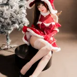 花铃《圣诞魔女》主题写真：81张全套美图