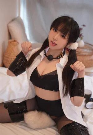 虎森森《惊！我的妹妹竟然想变成狗狗 剧情》主题写真：95张全套美图