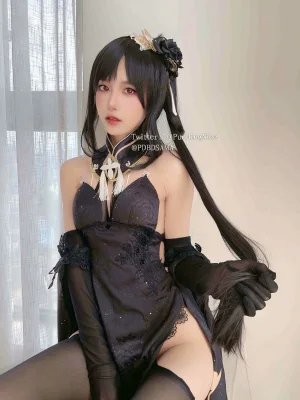 布丁大法《patreon 黑糖拿铁》主题写真：53张全套美图，含6个视频