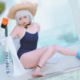樱岛嗷一《Z46夏之初体验》主题写真：13张全套美图