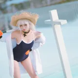 樱岛嗷一《Z46夏之初体验》主题写真：13张全套美图