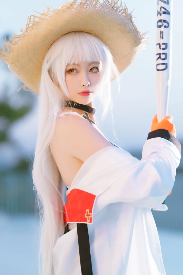 樱岛嗷一《Z46夏之初体验》主题写真：13张全套美图