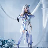 上杉绘黎落《原神-丝柯克》主题写真：118张全套美图