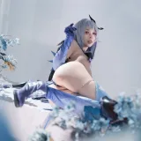 上杉绘黎落《原神-丝柯克》主题写真：118张全套美图