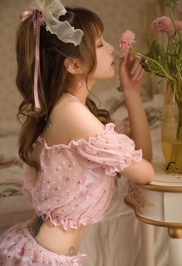 凛子酱《草莓味》主题写真：12张全套美图