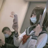 西园寺南歌《电车物语》主题写真：145张全套美图，含10个视频