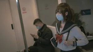 西园寺南歌《电车物语》主题写真：145张全套美图，含10个视频