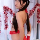 不呆猫《圣诞节》主题写真：19张全套美图