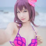 木棉棉《泳装斯卡哈》主题写真：21张全套美图