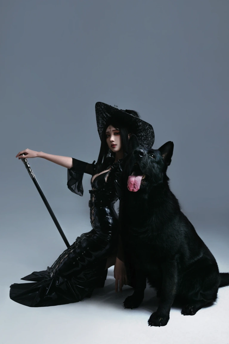 瓦斯塔亚小龙虾《魔女莉莉丝》主题写真：22张全套美图