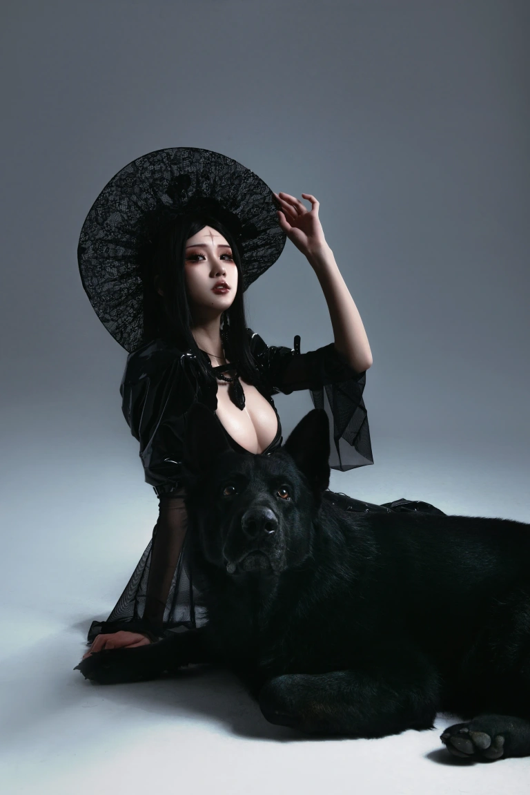 瓦斯塔亚小龙虾《魔女莉莉丝》主题写真：22张全套美图