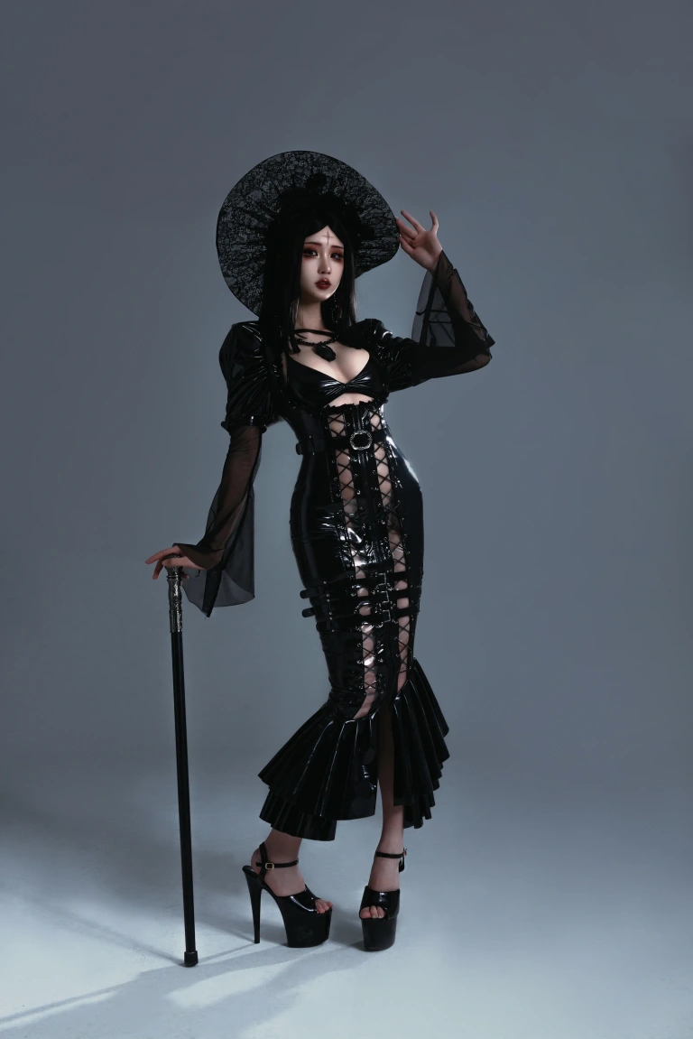 瓦斯塔亚小龙虾《魔女莉莉丝》主题写真：22张全套美图