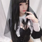 蜜汁猫裘《修女》主题写真：25张全套美图