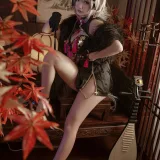 是一只熊仔《黑贞》主题写真：26张全套美图
