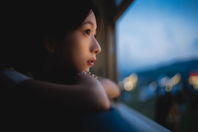 清青琴玖《中秋集会》主题写真：27张全套美图
