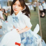 清青琴玖《中秋集会》主题写真：27张全套美图