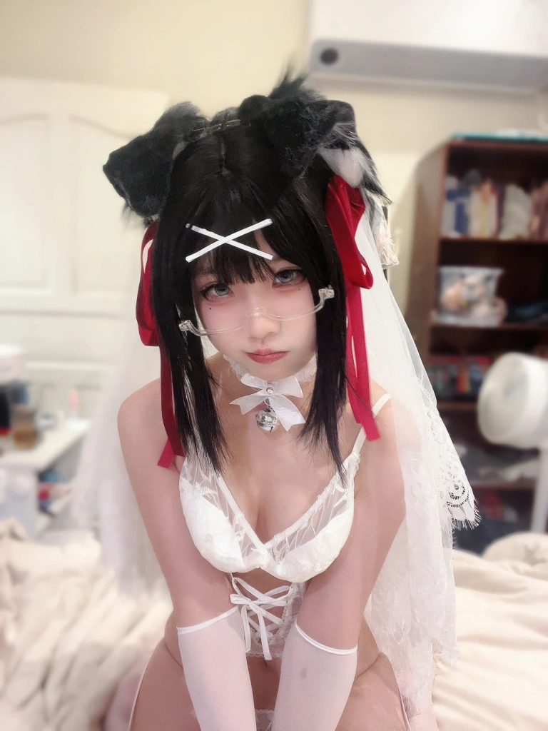 清水凪《小狗花嫁》主题写真：37张全套美图，含3个视频