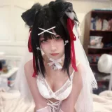 清水凪《小狗花嫁》主题写真：37张全套美图，含3个视频