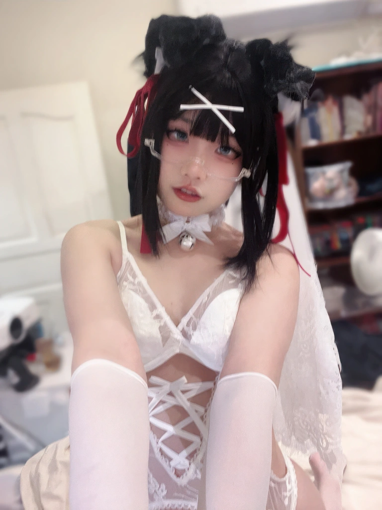 清水凪《小狗花嫁》主题写真：37张全套美图，含3个视频