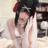 清水凪《小狗花嫁》主题写真：37张全套美图，含3个视频