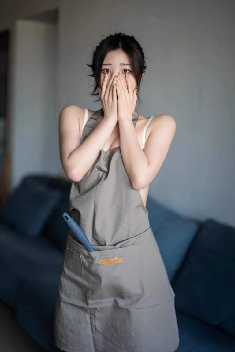 汪知子《围裙》主题写真：40张全套美图