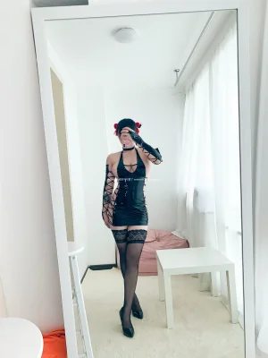 皮皮奶《忍者皮衣》主题写真：45张全套美图