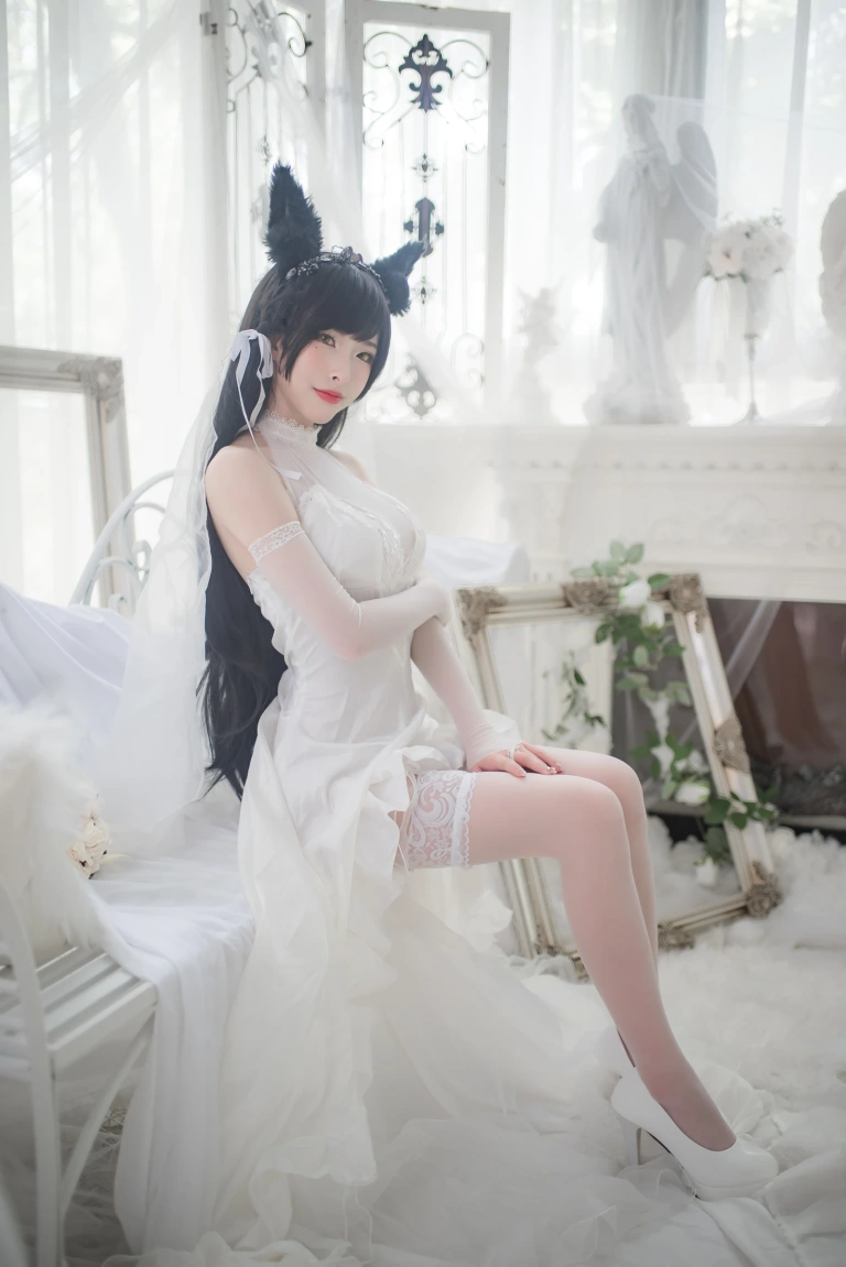 清水由乃《爱宕婚纱电子版》主题写真：49张全套美图，含1个视频