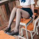 杏仁曲奇《生徒会坏猫猫》主题写真：52张全套美图