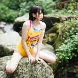 雫しずく《夏の小川》主题写真：72张全套美图