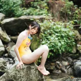 雫しずく《夏の小川》主题写真：72张全套美图