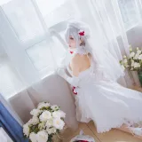 日奈娇(椎名莜)《少女前线 G36C 花嫁》主题写真：40张全套美图