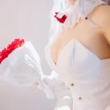 日奈娇(椎名莜)《少女前线 G36C 花嫁》主题写真：40张全套美图