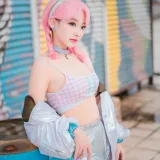 宮本桜《蓝毒》主题写真：16张全套美图