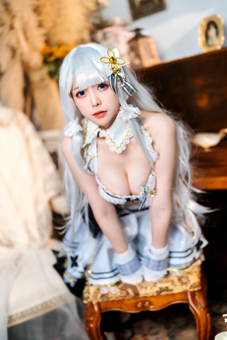 樱岛嗷一《光辉μ兵装》主题写真：20张全套美图