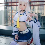 瓜希酱《绫波》主题写真：20张全套美图