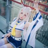 瓜希酱《绫波》主题写真：20张全套美图