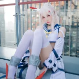 瓜希酱《绫波》主题写真：20张全套美图
