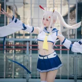 瓜希酱《绫波》主题写真：20张全套美图